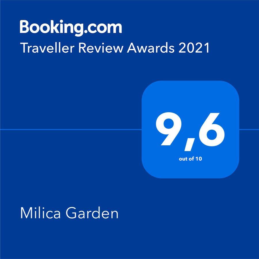 プラビッチ・シェプリネMilica Gardenアパートメント エクステリア 写真